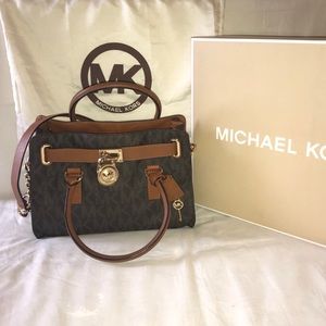MK Hamilton Satchel Top Handle Handbag